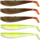 Силиконова рибка Quantum Q Paddler Power Packs UV 10 см - Motoroil и Citrus Shad